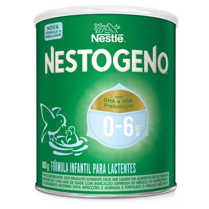 Fórmula Infantil Nestogeno 0 a 6 meses 800g