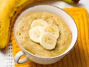 Receita de Bolo de Banana com NINHO Adulto e Aveia