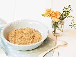 Papinha de Mandioca, Abobrinha e Semente de Erva Doce Papinha de Mandioca, Abobrinha e Semente de Erva Doce