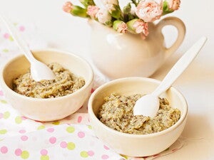 Papinha de Quinoa com Batata Doce e Agrião Papinha de Quinoa com Batata Doce e Agrião