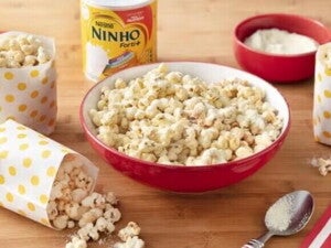 Pipoca Doce com Leite Ninho