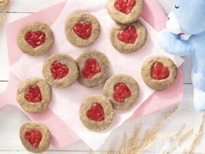Receita de Biscoito de Coração