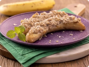 Banana Grelhada Recheada
