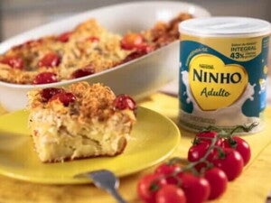Receita de Torta de Frango Cremosa com NINHO® Adulto