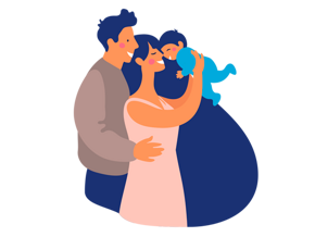 Ilustração família