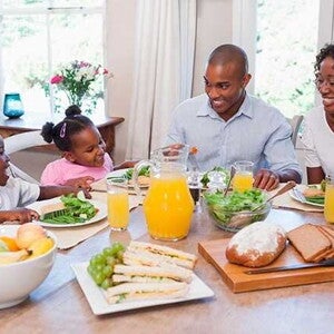 A importância de comer em família A importância de comer em família
