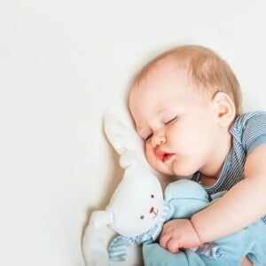 bebe dormindo abracada a um ursinho bebe dormindo abracada a um ursinho
