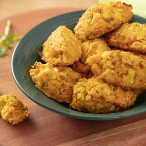 Bolinho de Cenoura com Curry Sem Glúten Bolinho de Cenoura com Curry Sem Glúten