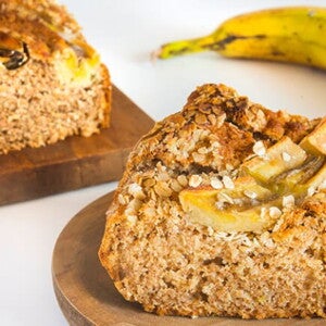 Bolo de Banana com Aveia Bolo de Banana com Aveia