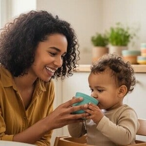 Como ensinar a beber no copo: guia completo para pais
