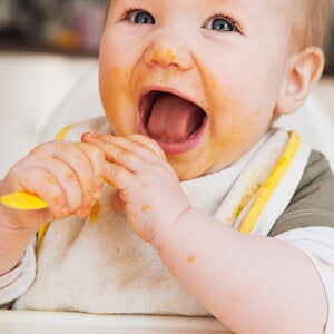 Baby eating Baby eating
