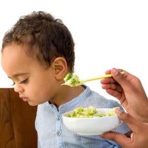 Criança difícil para comer Criança difícil para comer