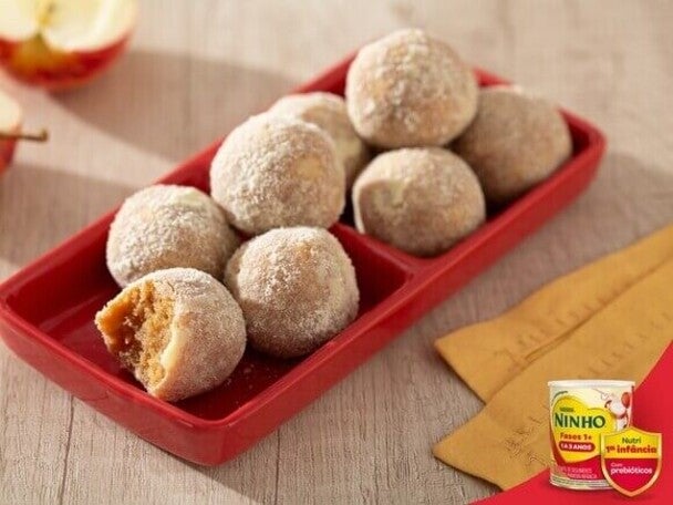 DOCINHO DE MAÇÃ COM NINHO FASES 1+