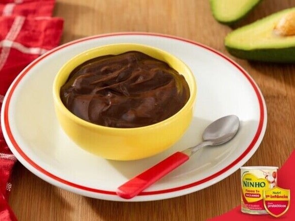 MOUSSE DE CACAU COM NINHO FASES 1+