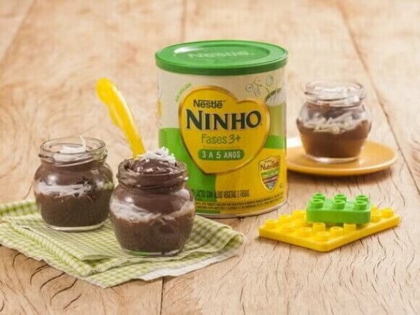 Tacinha Prestígio com Ninho Fases 3+