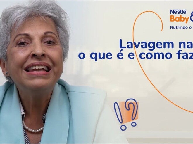 Lavagem Nasal em Bebês - Como Fazer e Quais os Benefícios | Dra. Zuleid Mattar em Nestlé Baby&Me