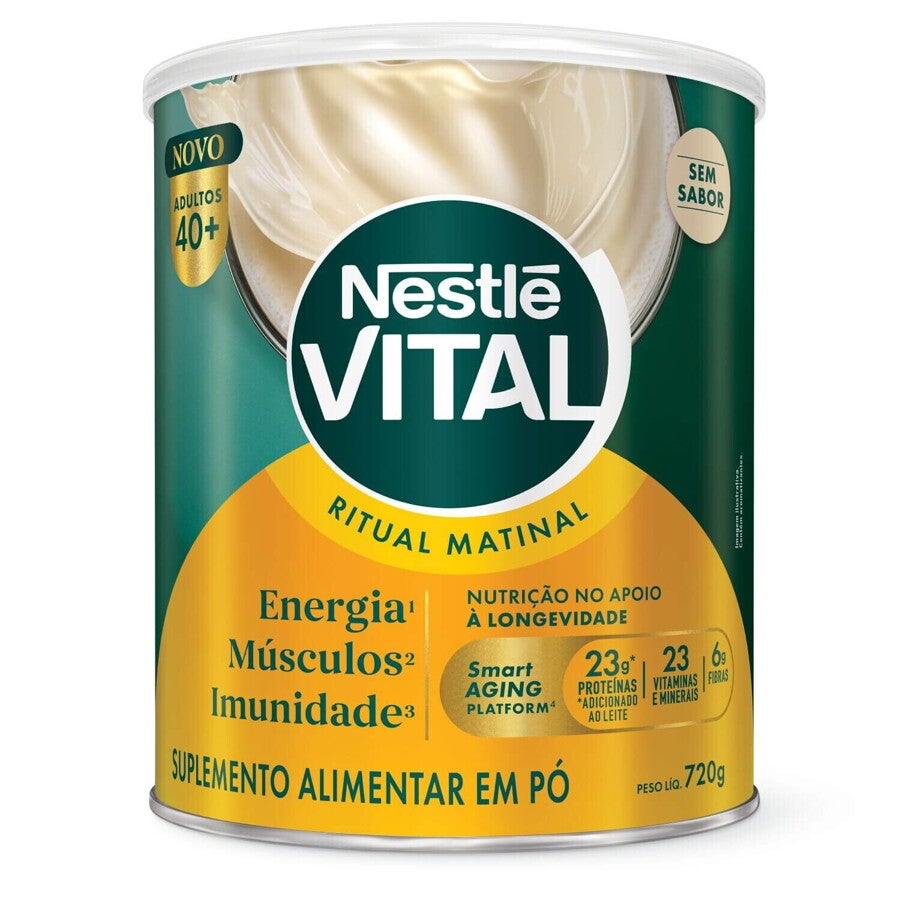 Vital Ritual Matinal sabor sem sabor lata de 720g