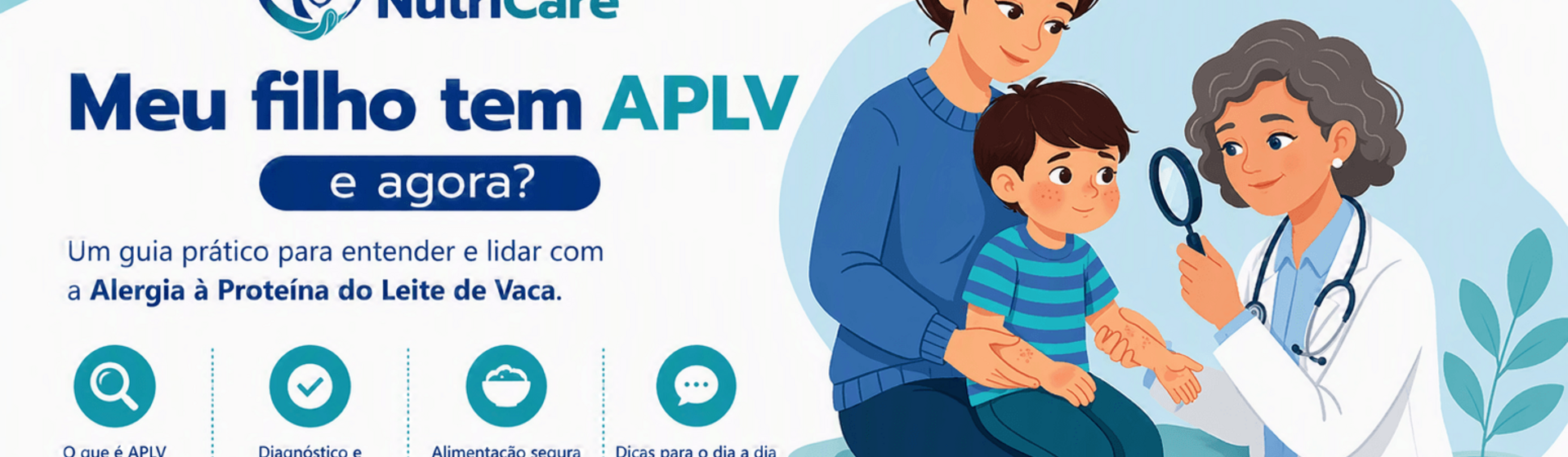 Baixe seu E-book Alergia à Proteína do Leite de Vaca