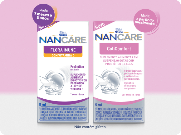 NANCARE® ColiComfort + NANCARE® Flora Imune com Vitamina D