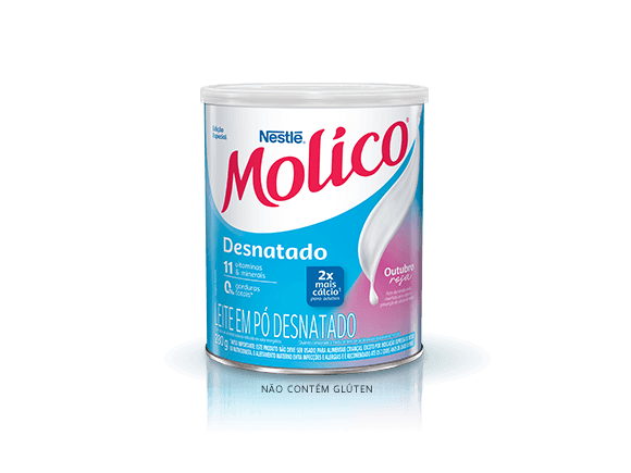Molico® Desnatado edição especial Outubro Rosa